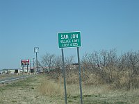 USA - San Jon NM - Town Sign (21 Apr 2009)